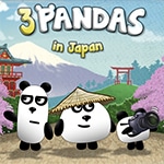 เกมส์แพนด้า3สหายผจญภัยญี่ปุ่น 3 Pandas in Japan