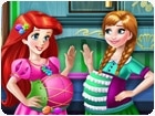 เกมส์แต่งตัวแอเรียลกับแอนนาตั้งท้อง Ariel And Anna Pregnant Bffs
