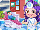 เกมส์แต่งตัวหมอฟันตัวน้อย Baby Hazel Dentist Dressup Game