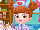 เกมส์แต่งตัวหนูน้อยเป็นคุณหมอ Baby Hazel Doctor Dressup Game
