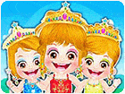 เกมส์เลี้ยงหนูน้อยเอาแต่ใจ Baby Hazel Princess Makeover Game