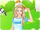 เกมส์แต่งตัวบาร์บี้ในฟาร์ม Barbie Farmer Princess Style