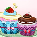เกมส์ทําเค้กสายรุ้ง Cupcakes For Charity Games