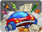 เกมส์แข่งรถ บนโต๊ะทํางาน Desktop Racing Game