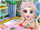 เกมส์เจ้าหญิงอาบน้ำ Elsa Christmas Spa Bath