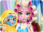 เกมส์แต่งหน้าเอลซ่ากับลูกสาว Elsa Mommy Real Makeover