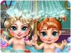 เกมส์อาบน้ำลูกเจ้าหญิงหิมะ Frozen Baby Bath