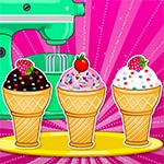 เกมส์ทําคัพเค้กไอศกรีม Ice Cream Cone Cupcakes 2 Games