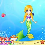เกมส์แต่งตัวเจ้าหญิงเงือกน้อย Pretty Little Mermaid Princess Games