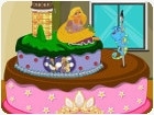 เกมส์ทำเค้กเจ้าหญิงราพันเซล Princess Rapunzel Cake