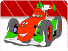 เกมส์ระบายสีรถแข่ง Racing Car Coloring Games