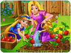 เกมส์ราพันเซลกับลูกปลูกต้นไม้ Rapunzel Mommy Gardening Game