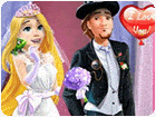 เกมส์แต่งตัวเจ้าสาวราพันเซล Rapunzel Wedding Party Dress Game