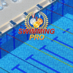 เกมส์ว่ายน้ำในสระว่ายน้ำ Swimming Race