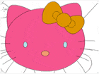 เกมส์ระบายสีคิตตึ้น่ารัก Sew Hello Kitty Game