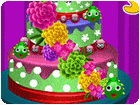 เกมส์ทําเค้กวันเกิด 3 ชั้น Spring Flower Cake