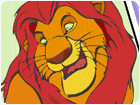 เกมส์ระบายสีไลอ้อนคิง The Lion King Coloring Game