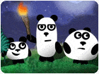 เกมส์แพนด้า3ตัวผจญภัยป่าลึกลับ 3 Pandas 2: Night
