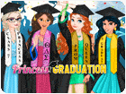 เกมส์แต่งตัวเจ้าหญิง4คนวันรับปริญญา Princess Graduation Dress Up Game