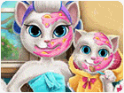 เกมส์แต่งหน้าแม่แมวแองเจล่า Angela Mommy Real Makeover Game