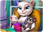 เกมส์แมวแองเจล่าคลอดลูกฝาแฝด Angela Twins Birth