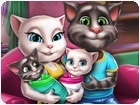 เกมส์แมวพูดได้เลี้ยงลูกฝาแฝด Angela Twins Family Day