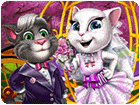 เกมส์แต่งตัวงานแต่งงานแองเจล่ากับทอม Angie Spring Wedding Game