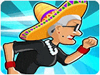 เกมส์คุณยายจอมโหดวิ่งเก็บเหรียญเม็กซิโก Angry Gran Run Mexico Game