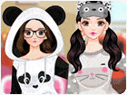 เกมส์แต่งตัวสาวสวยในชุดนอนสัตว์น่ารัก Animal Pajamas Game