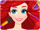 เกมส์แต่งหน้าแอเรียลแบบไฮโซ Ariel Dazzling Makeover