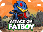 เกมส์ต่อสู้กับปีศาจตัวอ้วน Attack on Fatboy Game