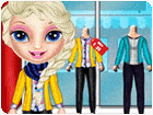 เกมส์แต่งตัวเบบี้เอลซ่าช็อปปิ้งชุดหน้าหนาว Baby Elsa Winter Shopping Spree Game
