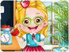 เกมส์แต่งตัวเบบี้ฮาเซลเป็นนักโภชนาการ Baby Hazel As Dietitian Game