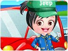 เกมส์แต่งตัวสาวสาวน้อยเป็นพนักงานขับรถ Baby Hazel Chauffeur Dressup Game