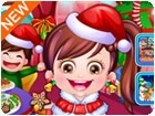 เกมส์แต่งตัวฮาเซลวันคริสต์มาส Baby Hazel Christmas Day Dressup