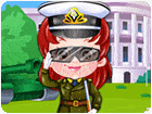 เกมส์แต่งตัวสาวน้อยฮาเซลเป็นเจ้าหน้าที่กลาโหม Baby Hazel Defense Officer Dressup Game