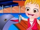 เกมส์เด็กน้อยเล่นกับโลมา Baby Hazel Dolphin Tour