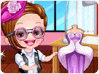 เกมส์แต่งตัวฮาเซลเป็นแฟชั่นดีไซเนอร์ Baby Hazel Fashion Designer Dressup Game