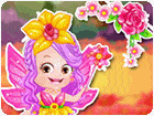 เกมส์แต่งตัวสาวน้อยเป็นเจ้าหญิงดอกไม้ Baby Hazel Flower Princess Dressup Game