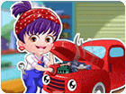 เกมส์แต่งตัวสาวน้อยเป็นช่างซ่อมรถ Baby Hazel Mechanic Dressup Game