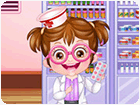 เกมส์แต่งตัวเบบี้ฮาเซลเป็นเภสัชกร Baby Hazel Pharmacist Dressup Game