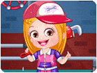 เกมส์แต่งตัวสาวน้อยฮาเซลเป็นช่างประปา Baby Hazel Plumber Dressup Game