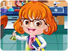 เกมส์แต่งตัวสาวน้อยฮาเซลเป็นนักวิทยาศาสตร์ Baby Hazel Scientist Dressup Game