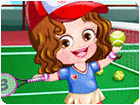 เกมส์แต่งตัวสาวน้อยน่ารักเป็นนักเทนนิส Baby Hazel Tennis Player Dressup Game