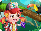 เกมส์แต่งตัวเบบี้ฮาเซลไปเดินป่า Baby Hazel Zoologist Dressup Game