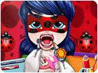 เกมส์ถอนฟันให้หนูน้อยเลดี้บั๊ก Baby Ladybug Dentist Game