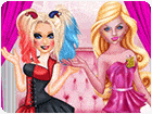 เกมส์บาร์บี้กับฮาร์ลีย์ควินน์แต่งตัวสลับกัน Barbie And Harley Quinn Bffs Game