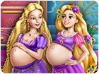 เกมส์บาร์บี้กับราพันเซลเตรียมคลอดลูก Barbie And Rapunzel Pregnant Bffs