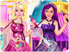 เกมส์แต่งตัวเจ้าหญิงบาร์บี้และนักร้องป็อบสตาร์ Barbie Princess And Popstar Game