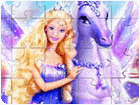 เกมส์ต่อจิ๊กซอว์เจ้าหญิงบาร์บี้2 Barbie Princess Puzzle 2 Game